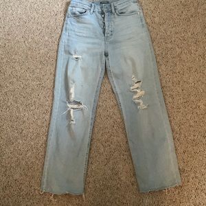 Wild Fable Distressed Straight Jeans